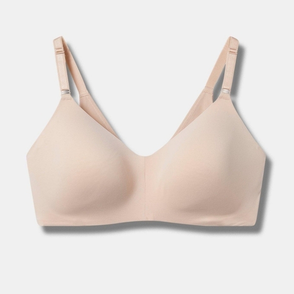 Torrid sz 46 F nude wireless tan nude bra WL224
